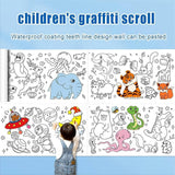 30x300 Cm Children Coloring Drawing Paper Roll 3 Meter  🤩(BUY 1 GET 1 FREE)🤩