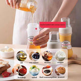 5 Hole Squeeze Sauce Bottle, Plastic Ketchup Dispenser Bottle