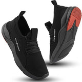 Black Sports Shoes, Running Shoes, Walking Shoes, Light weight Shoes By -Free Walkers Footwear