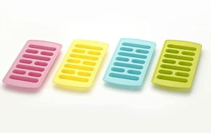 Multicolor Silicone Ice Cube Tray