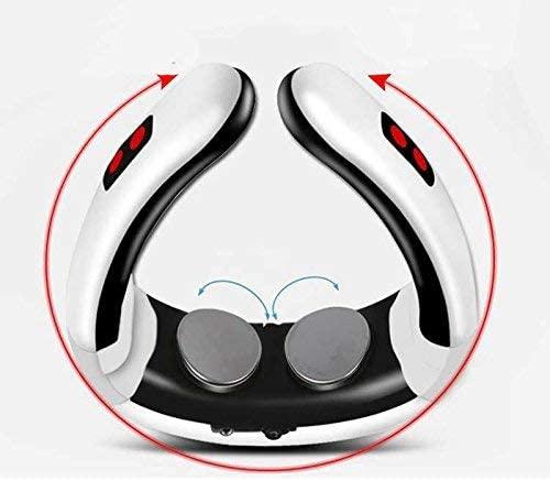 Neck Massager- Electric Back Neck Massager Impulse Cervical Vertebra Treatment Instrument Acupuncture Magnetic Therapy