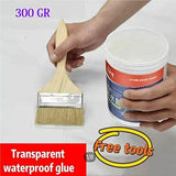 Transparent Waterproof Sealant Glue Super Strong Bonding Sealant Invisible Waterproof Anti-Leakage Agent, Bathroom Roof Top Concrete Wall Water Repellent Repair Leaks