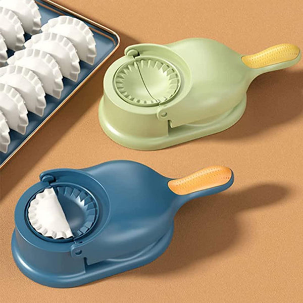 2 in 1 Dumpling Momos maker, Multi Uses Dumpling Baking Pastry Maker (Assorted Color)