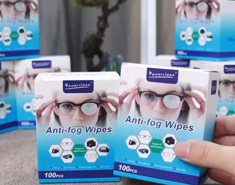 Cleaner Lens Wipes, Eye Glasses Cleaner Wipes(100 pics)