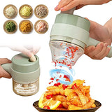 4 in 1 Portable Electric Vegetable Cutter Set