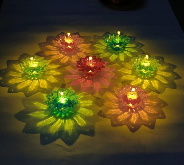 E-Diya Warm for Diwali Decoration Home Water Sensor Diya