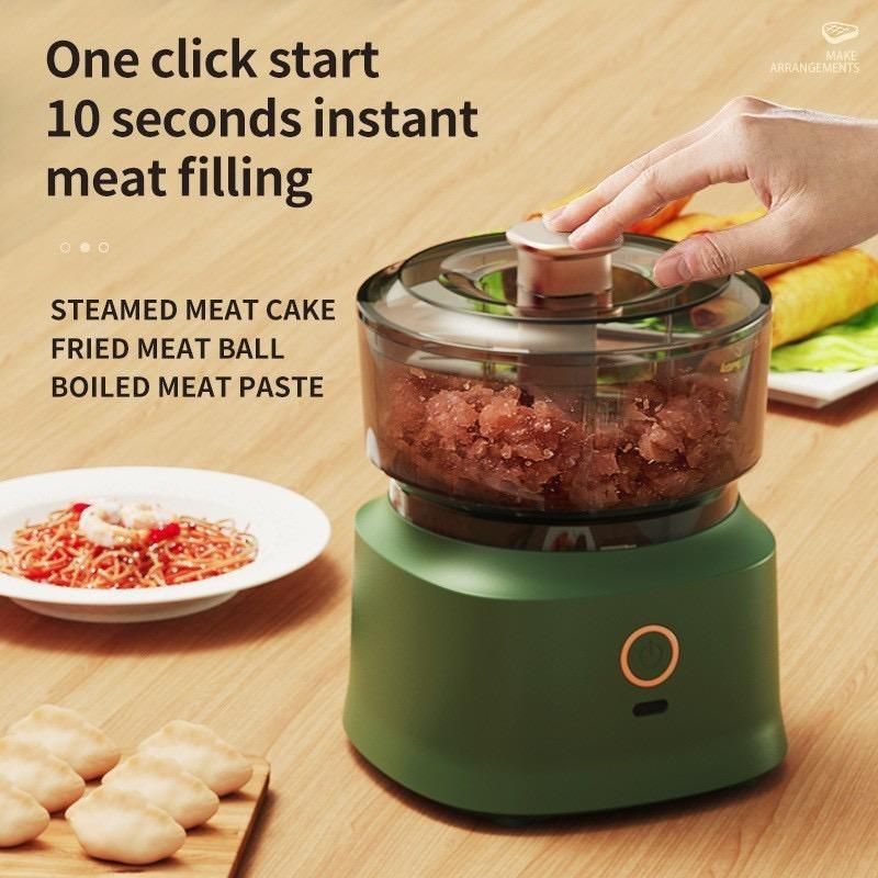 Wireless Portable Food Chopper for Meat/Garlic/Ginger/Chili/Onions Electric Vegetable & Fruit