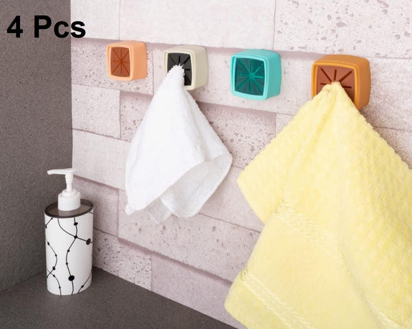 Towel Holder-Self Adhesive Dish Towel Holder (Pack of 4)